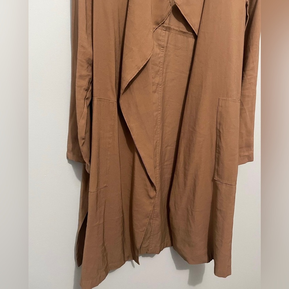 Elodie Open Front Drape Coat - image 3